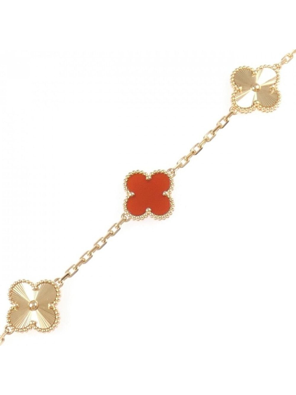 Van Cleef & Arpels Vintage Alhambra 5 Motif Bracelet